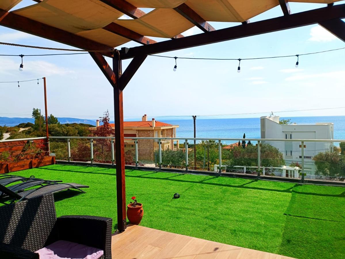 Salonikiou Beach Apartments Akti Salonikiou Exteriör bild