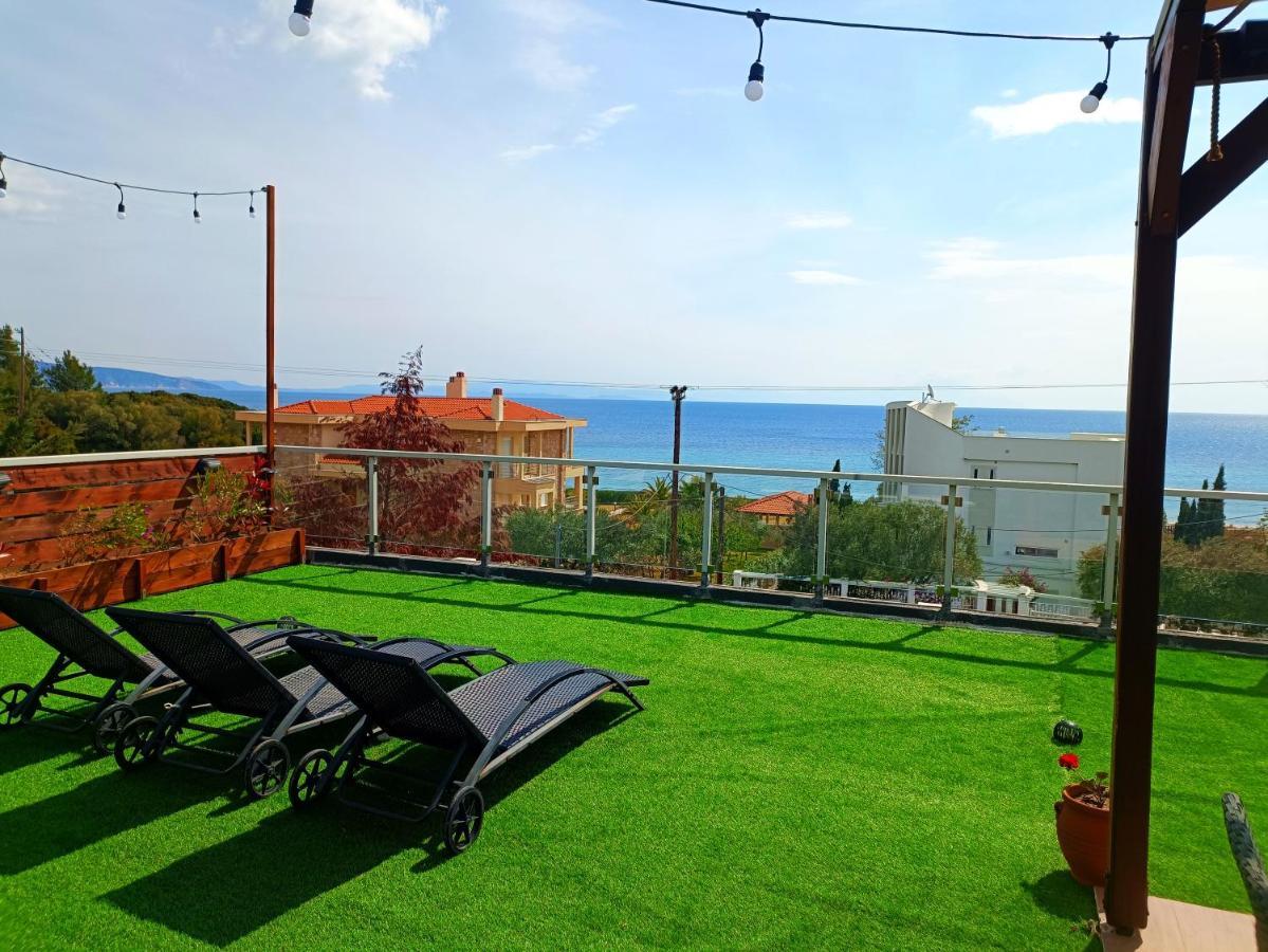Salonikiou Beach Apartments Akti Salonikiou Exteriör bild